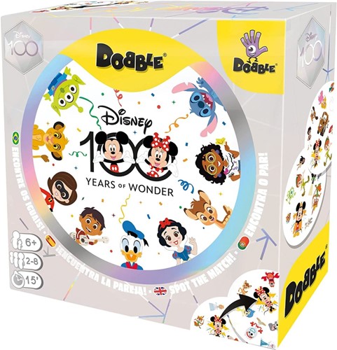 Dobble Card Game: Disney 100th Anniversary