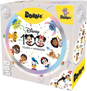2!ASMDOBD10008ML4 Dobble Card Game: Disney 100th Anniversary published by Asmodee
