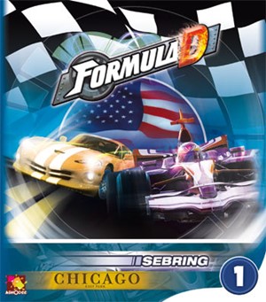 ASMFDC1 Formula D Board Game Expansion 1: Sebring and Chicago published by Asmodee