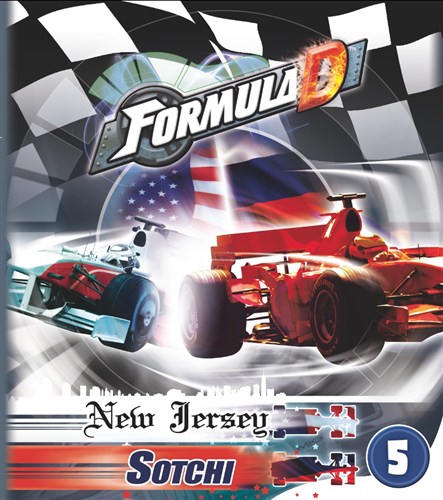 Asmodee Editions Formula D Expansion 5 New Jersey SotchiBoard & Card Games 