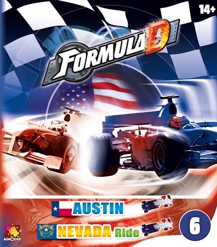 Formula D Board Game Expansion 6: Nevada and Austin