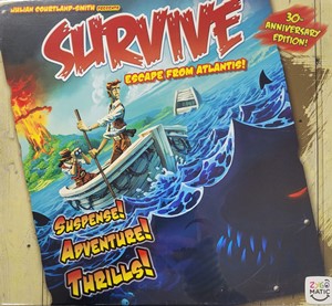 2!ASMISL01 Survive: Escape From Atlantis Board Game 30th Anniversary Edition published by Zygomatic