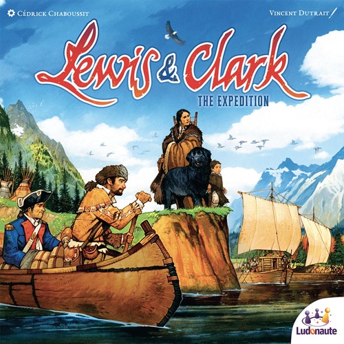 ASMLEW02 Lewis And Clark Board Game: 2nd Edition published by Asmodee