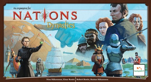 ASMLPFI036 Nations Board Game: Dynasties Expansion published by Lautapelit