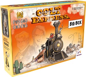 2!ASMLUCOEX11EN Colt Express Board Game: Big Box published by Asmodee