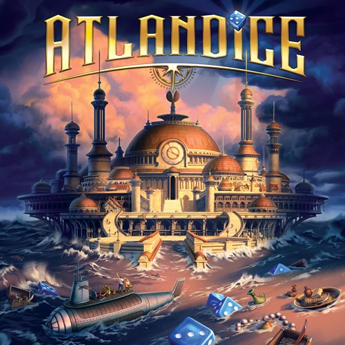 ASMLUDATL01EN Atlandice Board Game published by Asmodee