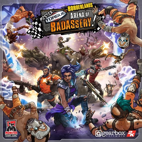 ASMMFCBDL01 Borderlands Board Game: Mister Torgue's Arena Of Badassery published by Asmodee