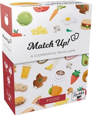 ASMRANLI01EN Match Up Food Card Game published by Asmodee