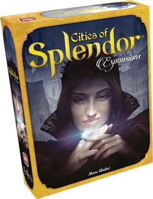 ASMSCSPL02US Splendor Board Game: Cities Of Splendor Expansion published by Asmodee