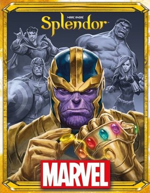 ASMSCSPLMA01EN Splendor Board Game: Marvel Edition published by Asmodee