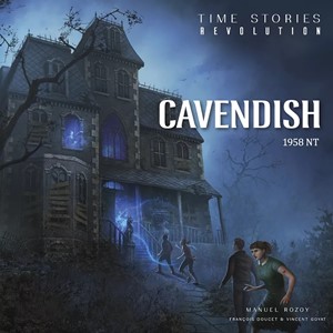 2!ASMSCTS13EN TIME Stories Board Game: Revolution: The Cavendish Mansion published by Asmodee
