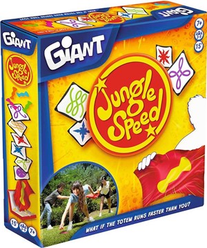 2!ASMZYGJSGI0101EN Jungle Speed Card Game: Giant Edition published by Asmodee