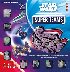 2!ASMZYGSWST0101EN Star Wars: Super Teams Board Game published by Asmodee