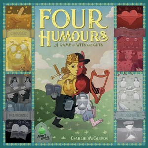 ASS1601 Four Humours Board Game published by Adam's Apple Games