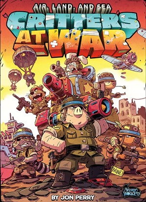 2!AWGAW11CW Air Land And Sea Card Game: Critters At War published by Arcane Wonders