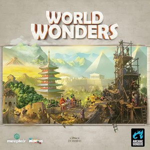 AWGAW19WW World Wonders Board Game published by Arcane Wonders