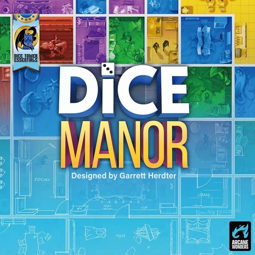 AWGDTE14DM Dice Manor Board Game published by Arcane Wonders