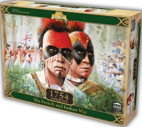 AYG5354 1754 Conquest: The French And Indian War Board Game published by Academy Games