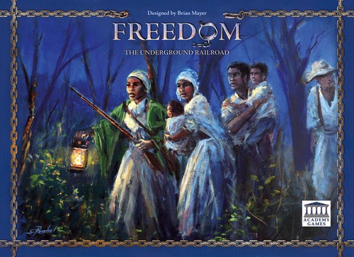 AYG5401 Freedom The Underground Railroad Board Game published by Academy Games