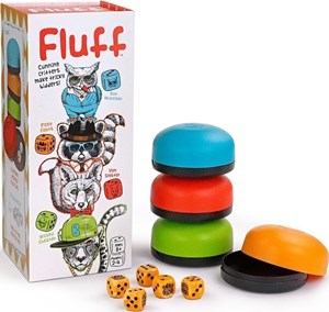 BANFLF001 Fluff Dice Game published by Bananagrams