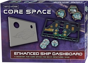 2!BATBSGCSA003 Core Space Board Game: First Born Enhanced Ship Dashboard published by Battle Systems Ltd
