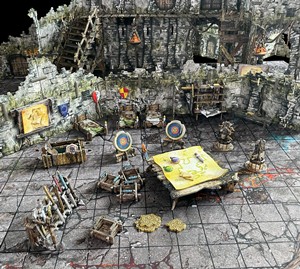 3!BATBSTFDE007 Battle Systems Dungeon Garrison published by Battle Systems Ltd