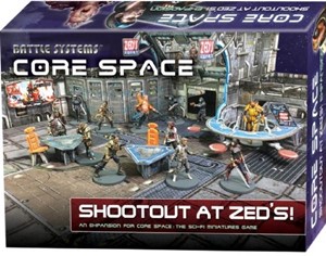 BATSPCORE04 Core Space Board Game: Shootout At Zed's Expansion published by Battle Systems Ltd