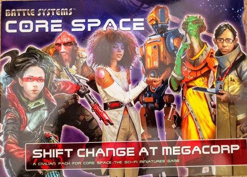 BATSPCSE010 Core Space Board Game: Shift Change At MegaCorp Expansion published by Battle Systems Ltd