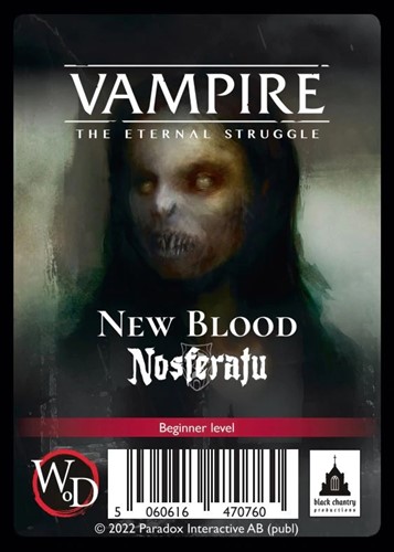 BC0035 Vampire The Eternal Struggle (VTES): 5th Edition New Blood: Nosferatu Starter Deck published by Black Chantry