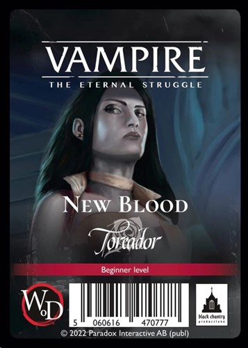 BC0036 Vampire The Eternal Struggle (VTES): 5th Edition New Blood: Toreador Starter Deck published by Black Chantry