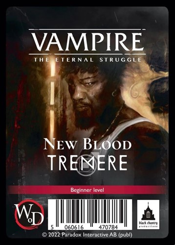 BC0037 Vampire The Eternal Struggle (VTES): 5th Edition New Blood: Tremere Starter Deck published by Black Chantry