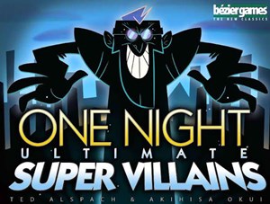 BEZONSV One Night: Ultimate Super Villains Card Game published by Bezier Games