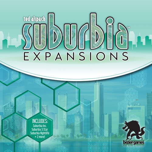 BEZSUB2X Suburbia Board Game: 2nd Edition Expansions published by Bezier Games