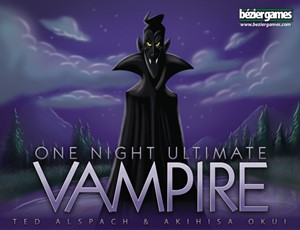 BEZVAMP One Night: Ultimate Vampire Card Game published by Bezier Games