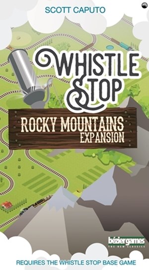 BEZWHRM Whistle Stop Board Game: Rocky Mountains Expansion published by Bezier Games