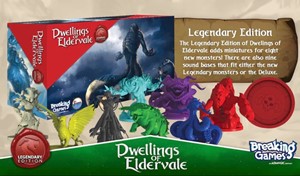 2!BGZ115836 Dwellings Of Eldervale Board Game 2nd Edition: Legendary Upgrade Kit published by Breaking Games
