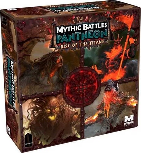 BLKMBP11 Mythic Battles Pantheon Board Game: Rise Of The Titans Expansion published by Monolith Board Games