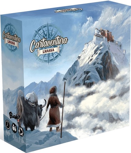 BLM051CA Cartaventura Card Game: Lhassa published by BLAM Edition