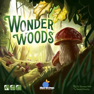 2!BLU09061 Wonder Woods Board Game published by Blue Orange Games