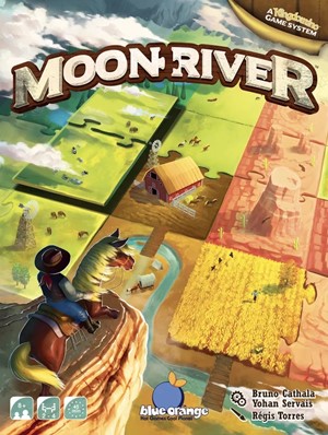 BLU09066 Moon River Board Game published by Blue Orange Games