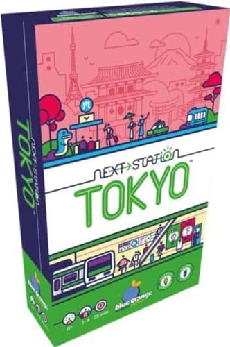 BLU09074 Next Station: Tokyo Game published by Blue Orange Games