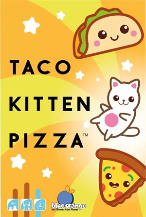 BLU25901 Taco Kitten Pizza Card Game published by Blue Orange Games