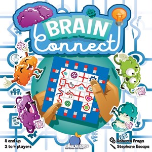 BLUBRA01 Brain Connect Puzzle Game published by Blue Orange Games