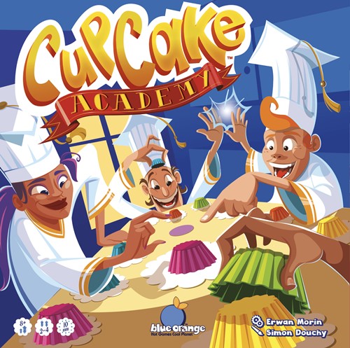 BLUCUP Cupcake Academy Game published by Blue Orange Games