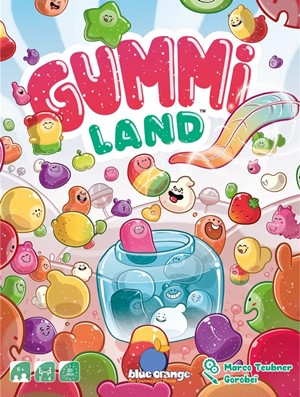 BLUGUM01 Gummiland Card Game published by Blue Orange Games