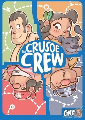 2!BLUKU01 The Crusoe Crew Adventure Book published by Blue Orange Games
