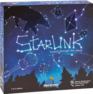 BLUSTAR Starlink Party Game published by Blue Orange Games