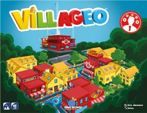 BLUVIL01 Villageo Board Game published by Blue Orange Games