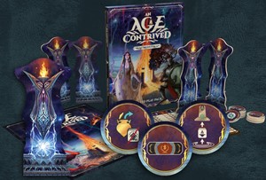 BLW01003 An Age Contrived Board Game: Ad Infinitum Expansion published by Bellows Intent