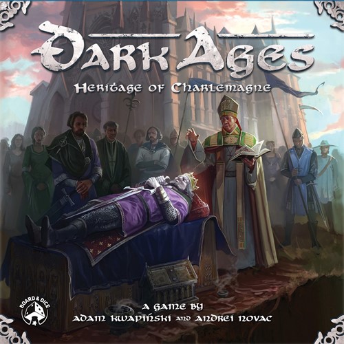 BND0055 Dark Ages Board Game: Heritage Of Charlemagne published by Board And Dice